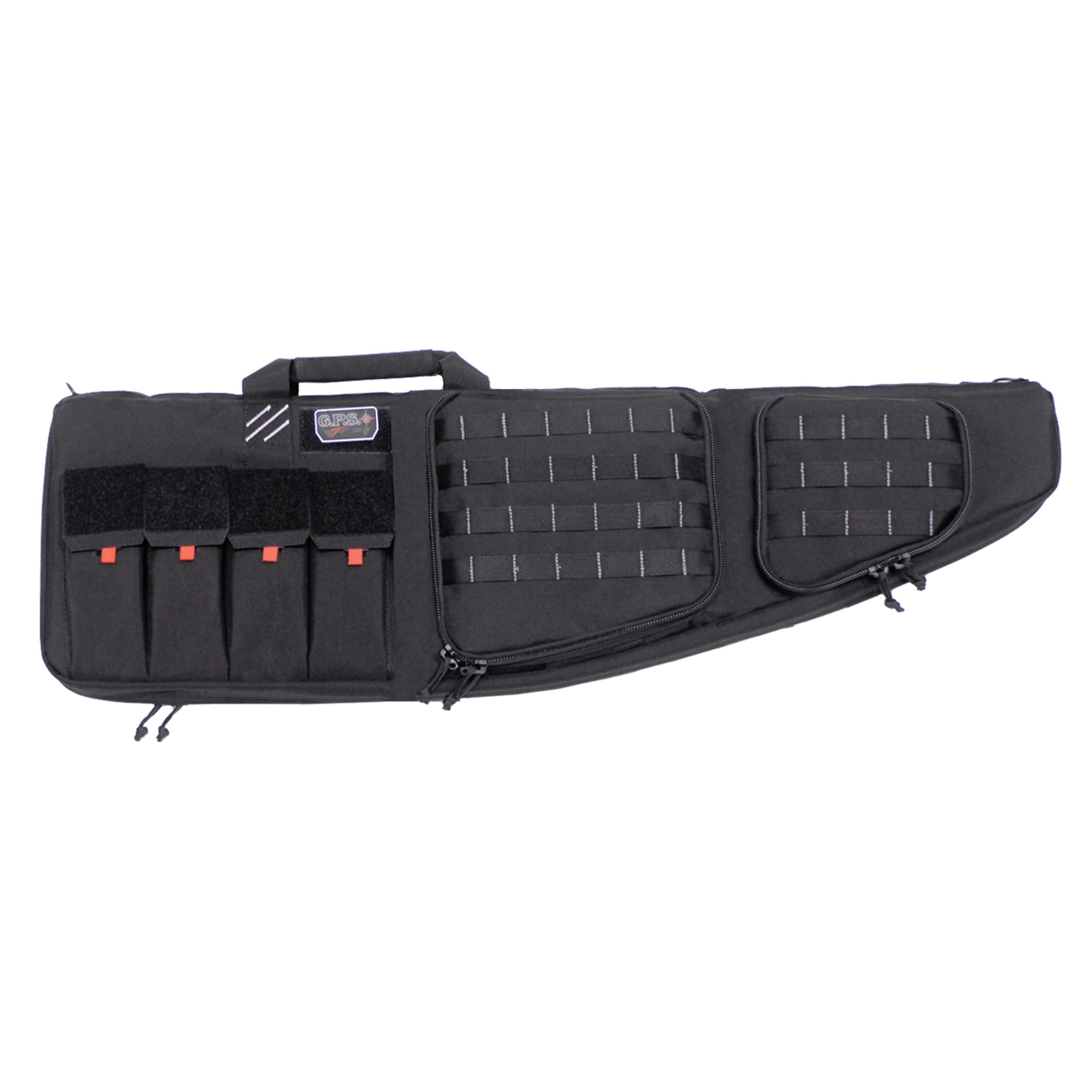 GPS Tactical Double AR Case 43inExternal Handgun CaseBlack Gun Cases