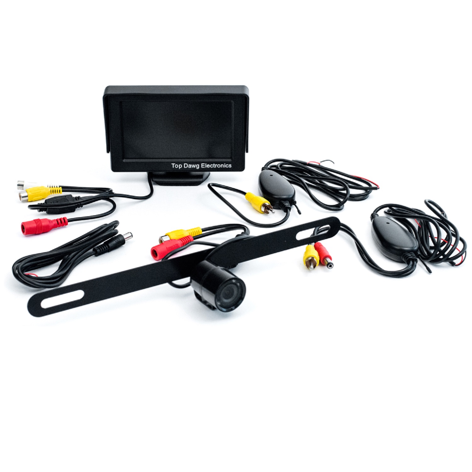 Top Dawg Commercial Heavy Duty Wireless Rear View Camera Electronics