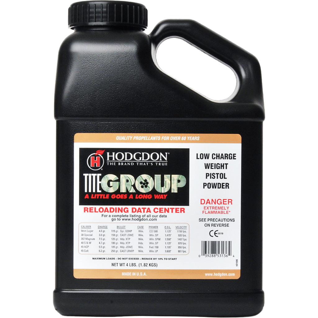 HODGDON TITEGROUP POWDER - 4 LBS.