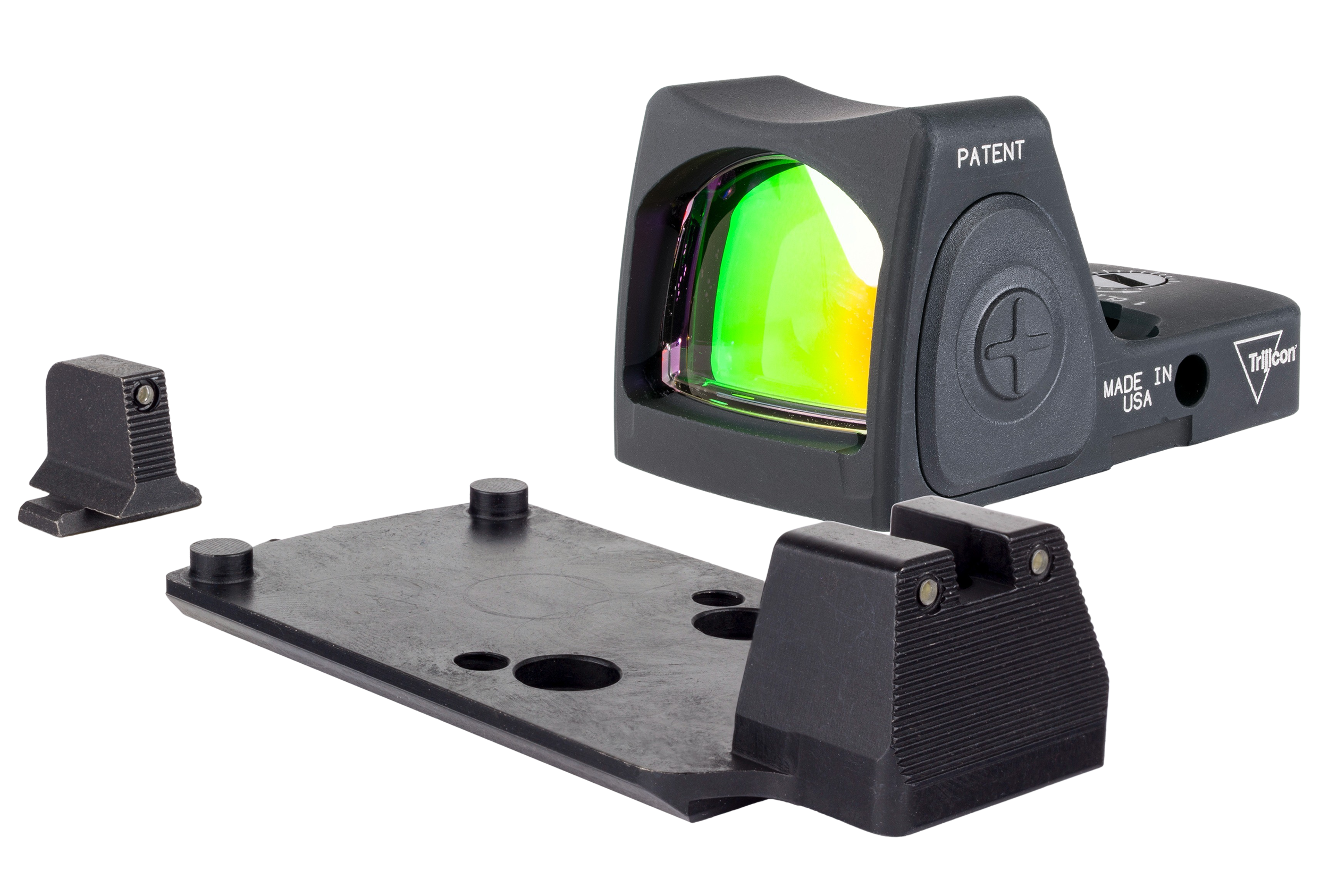 Trijicon 700818 undefined undefined Matte Black 1x 3.25 MOA Red Dot Reticle