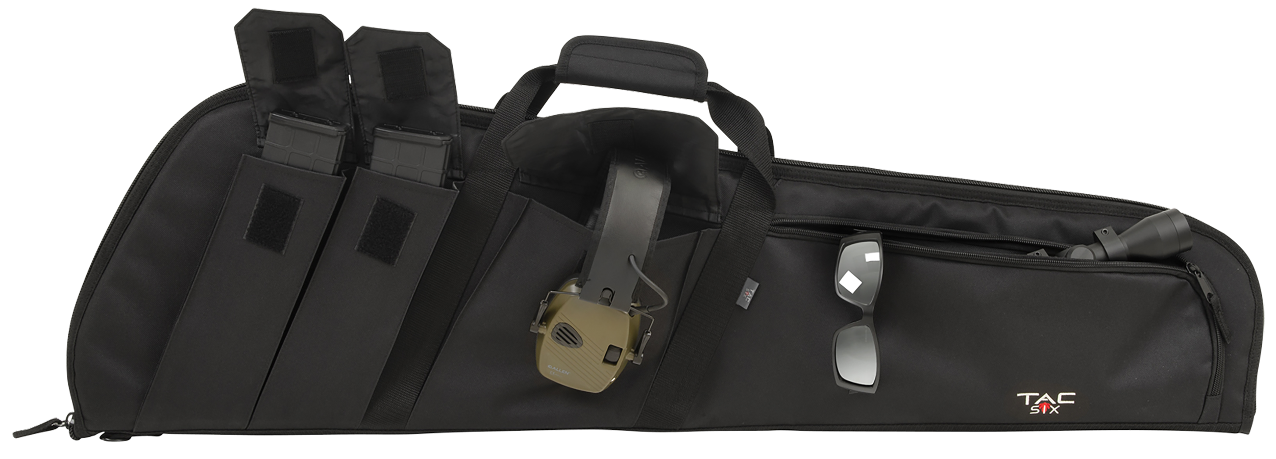 Tac Six 10903 Wedge Tactical Rifle Case 41" Black Endura