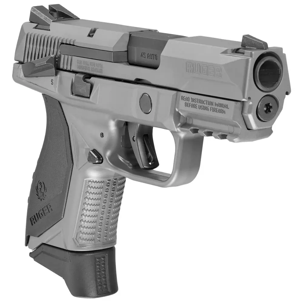 dRUGER AMERICAN PISTOL COMPACT 45ACP 3.75" CNCRT/GRAY FRM 7+1 MS