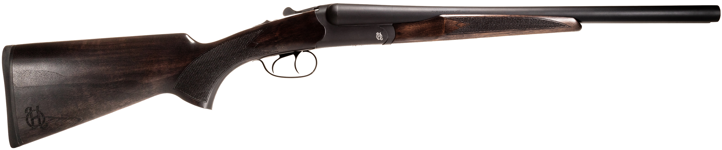 Heritage Mfg BL2018BK Badlander  20 Gauge Break Open 2rd 18.50" Black Chrome Side By Side Barrel & Receiver, Fixed Turkish Walnut Stock