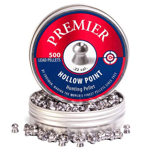 CROS PELLET 22CAL 500CT HOLLOW POINT