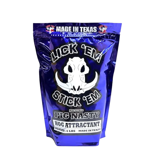 LICK EM STICK EM HOG ATTRACTANT 4LB 10/1