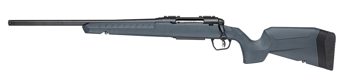 Savage Arms 33152 Axis 2 7mm-08 Rem 4+1 20" Matte Black Carbon Steel Threaded Barrel, Drilled & Tapped Receiver, Gray Fixed w/Pistol Grip Synthetic Stock, Left Hand