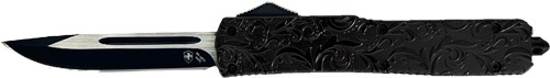 TEMPLAR KNIFE SLIM OTF MAIDEN BLACK GLOSS 3.1" BLK DROPPT!