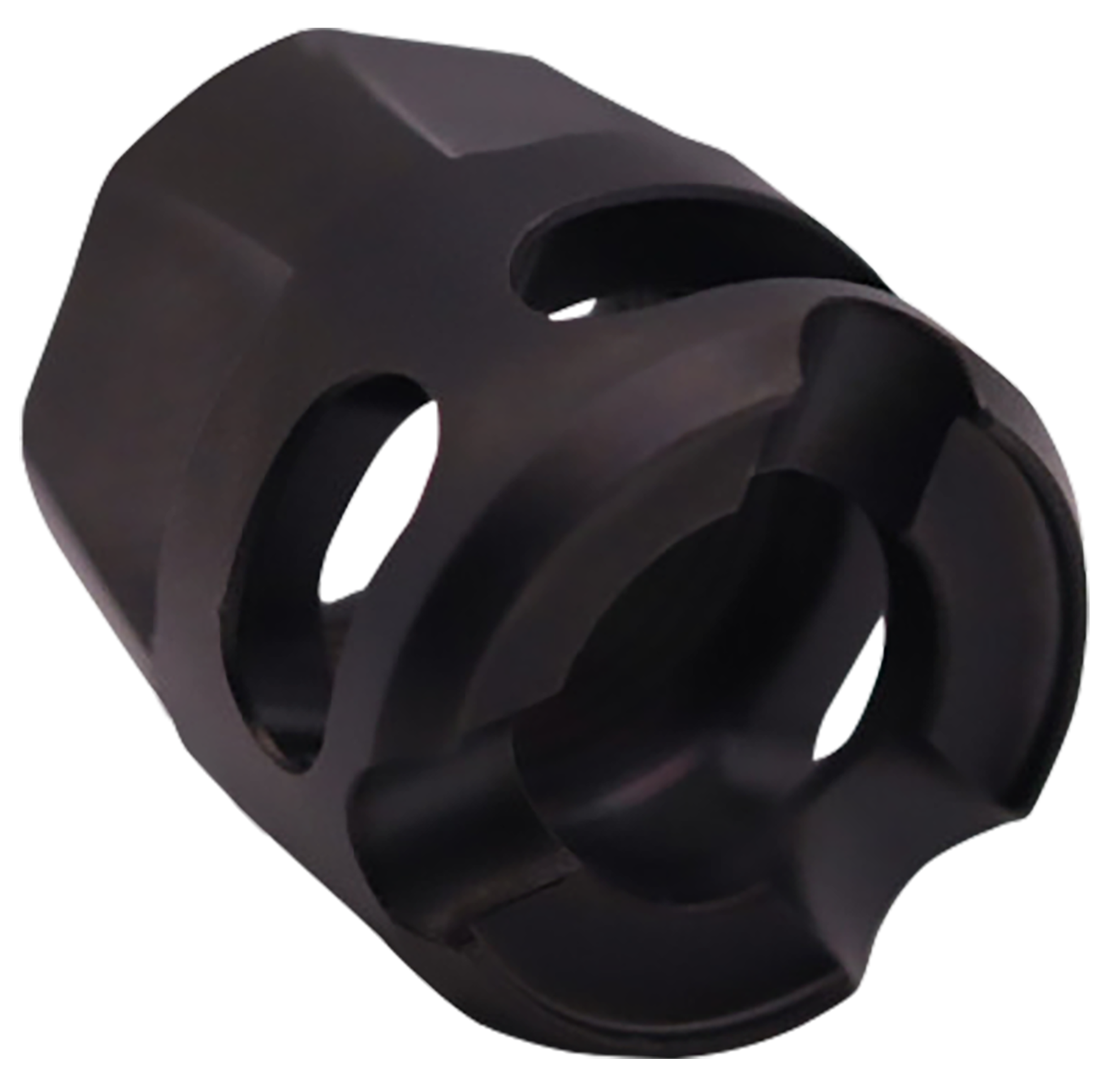 True Precision Inc TPYMICROBC Micro Compensator Y-Type Black DLC 416R Stainless Steel 1/2"x28 Threads 9mm/380 ACP