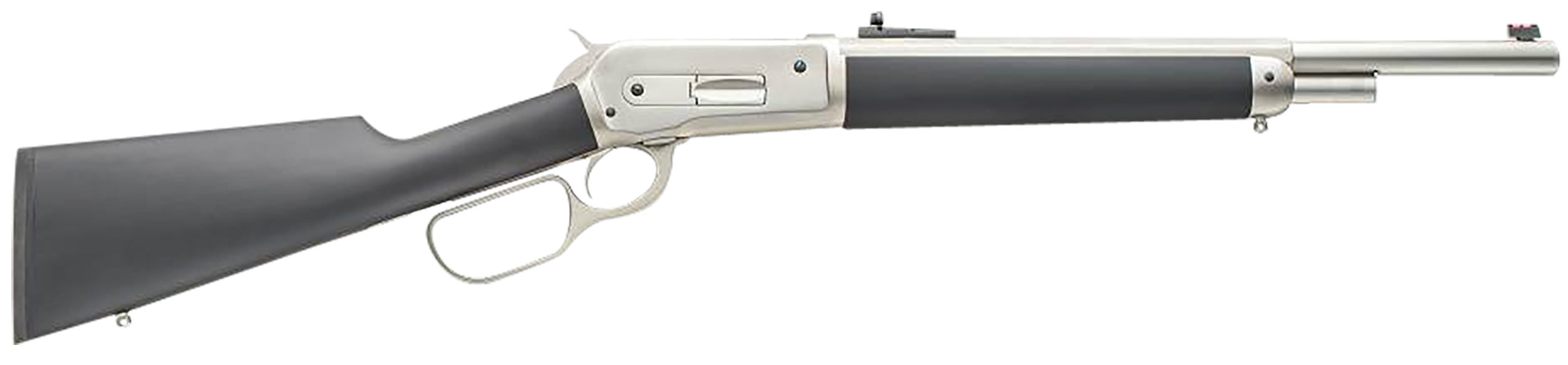 Chiappa Firearms 920355 1886 Kodiak 45-70 Gov 4+1, 18.50" Barrel, Steel Barrel/ Receiver w/ Matte Chrome Coating, Black Rubber Coated Walnut Stock, Right Hand