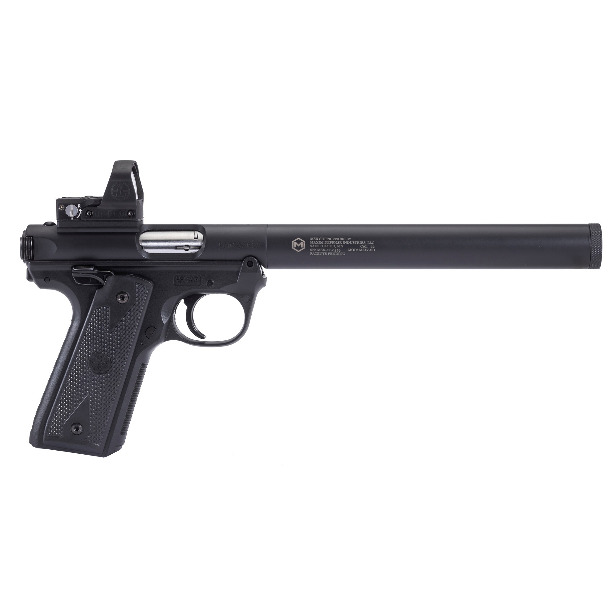 MAXIM RUGER MK IV SPRSD 22LR W/OPTIC