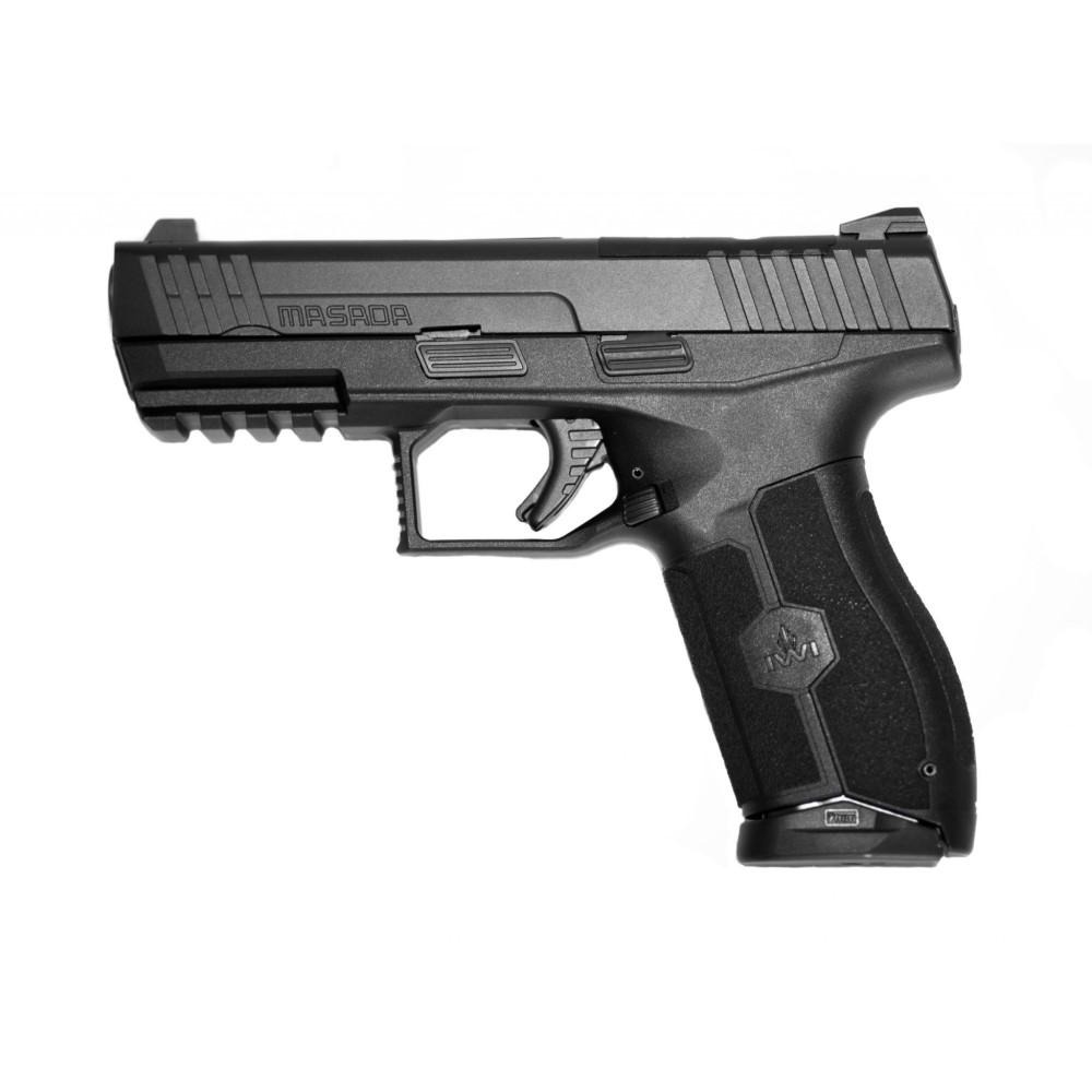 IWI MASADA OR 9MM 4.1" 17RD BLK NS