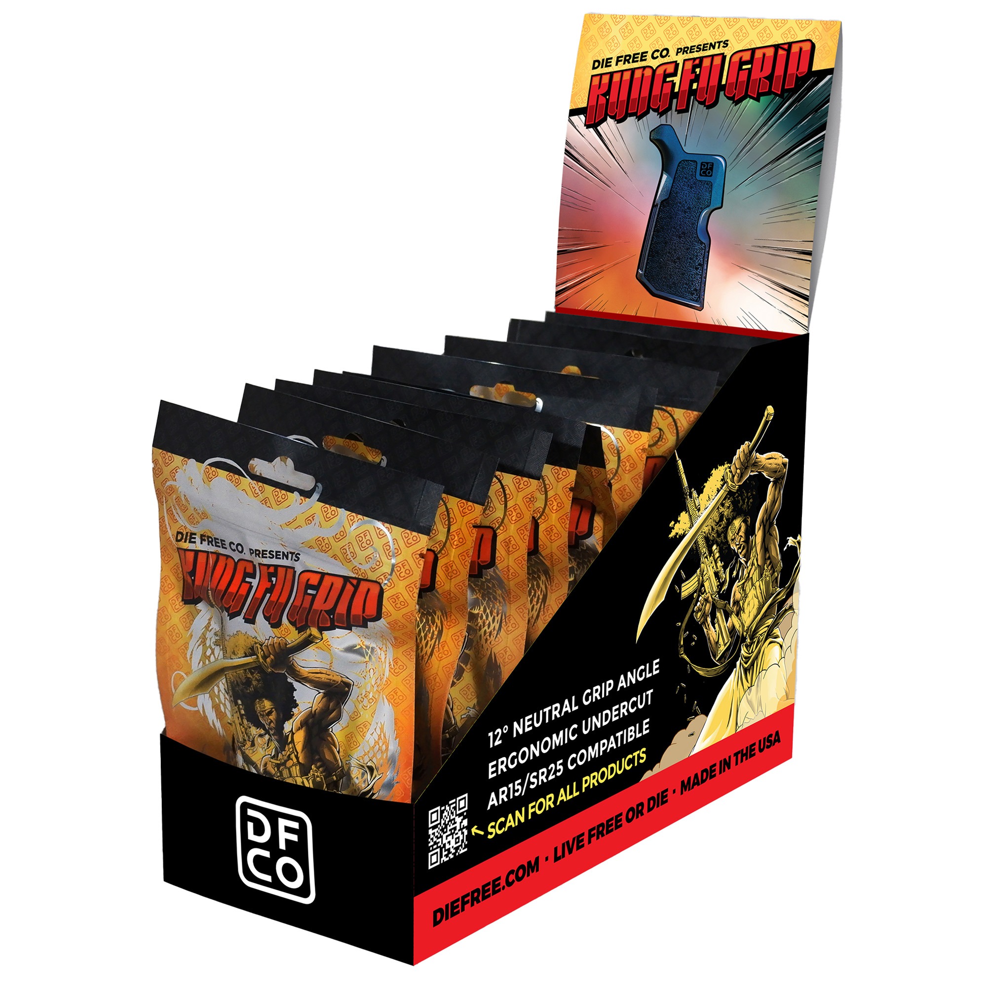 DFCO KUNG FU GRIP 10PK DISP CARTON