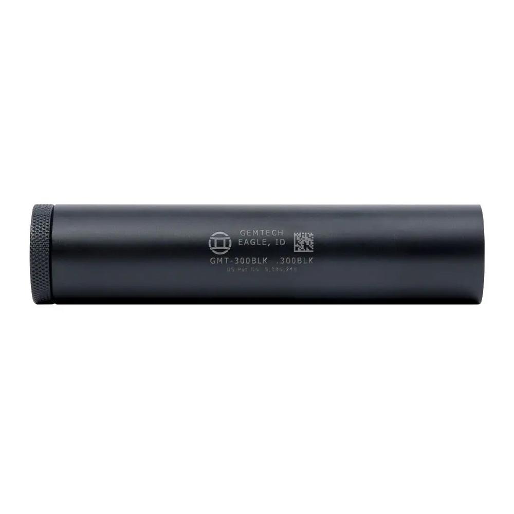 USED Gemtech GMT-300BLK Suppressor .300 BLK 6.7" 5/8x24 Thread Black