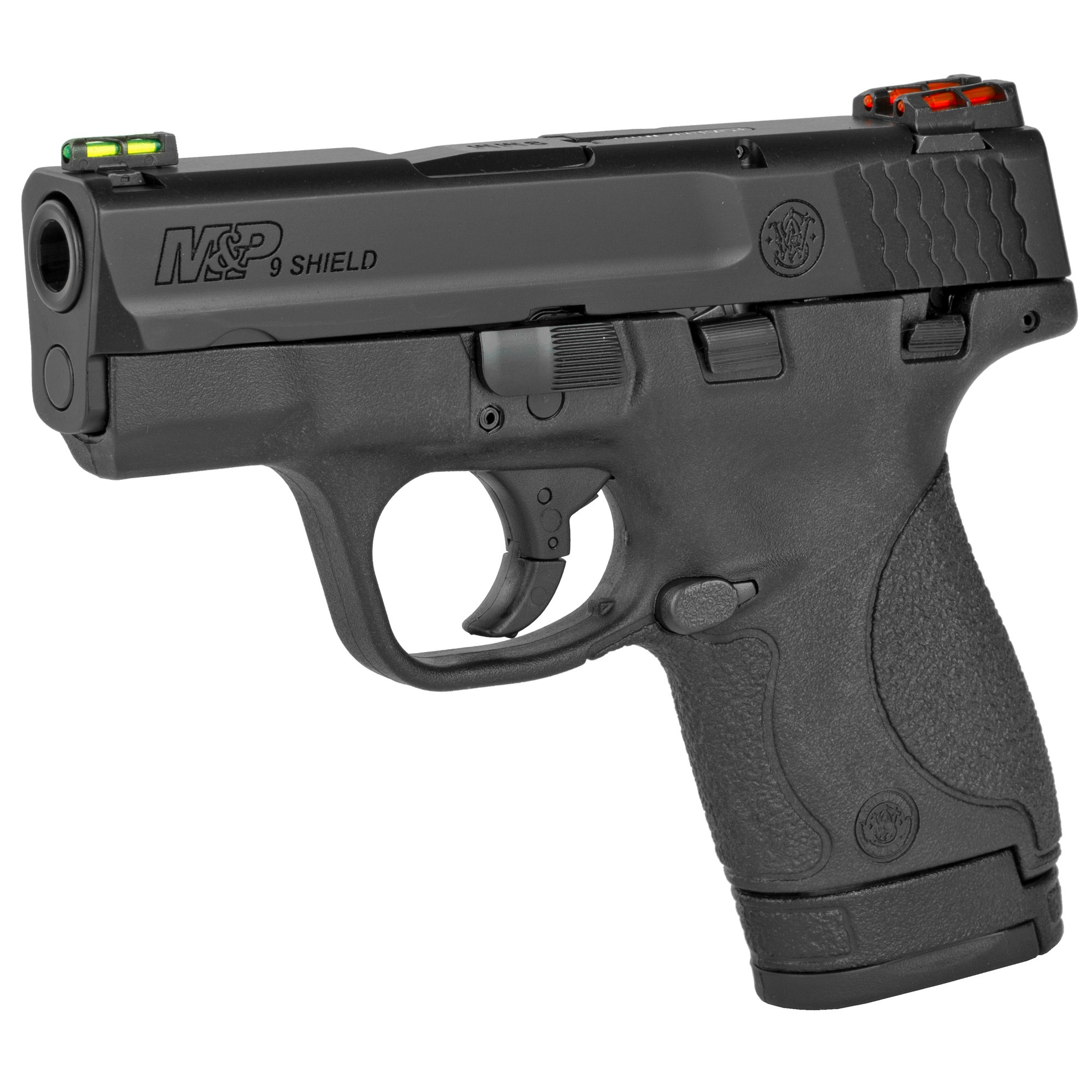 S&W SHIELD 9MM 3.1" BLK 8RD HIVZ CA