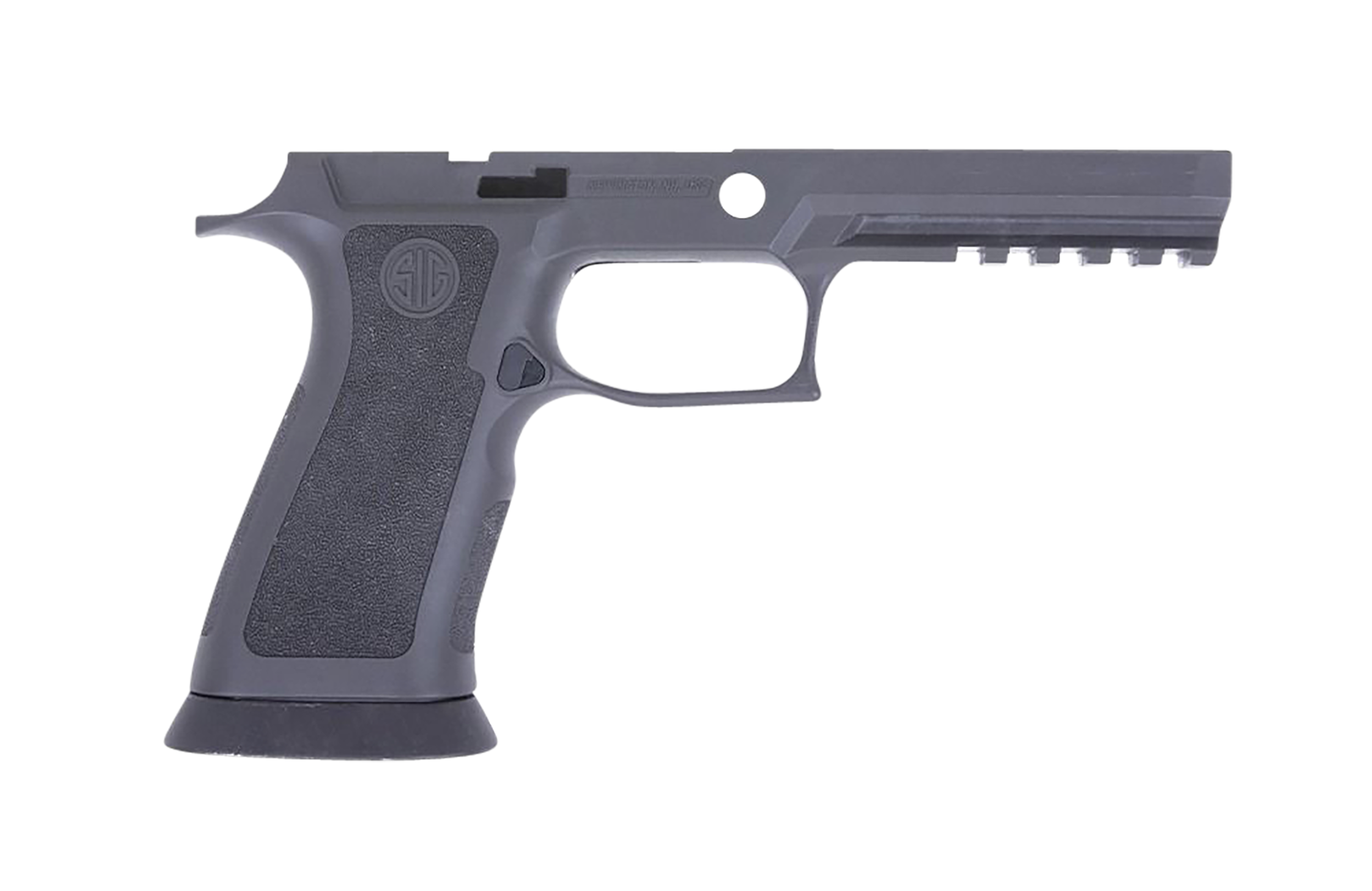 Sig Sauer 8900039 P320 Grip Module X-Series TXG (Medium Grip Module), 9mm Luger, Tungsten Infused Heavy Polymer, Flared Magwell, Fits Full Size Sig P320 (4.70")
