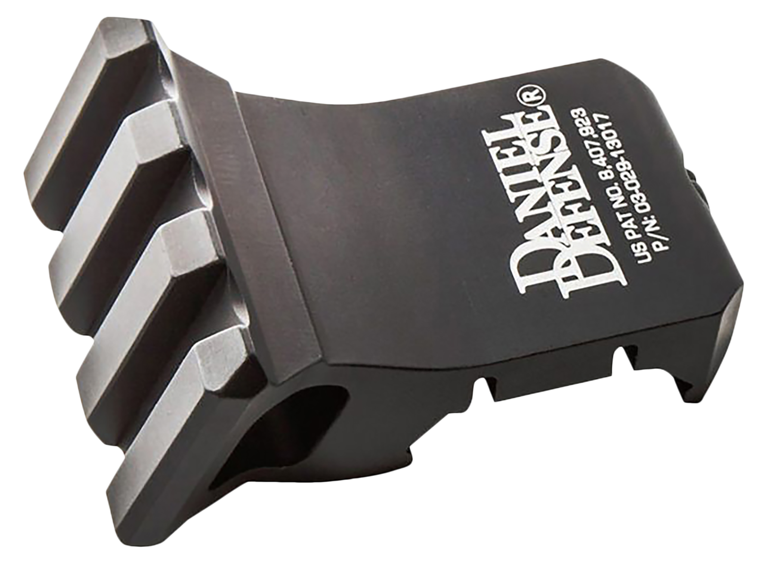 Daniel Defense 0302913017 1 O'clock Offset Rail  Black Anodized
