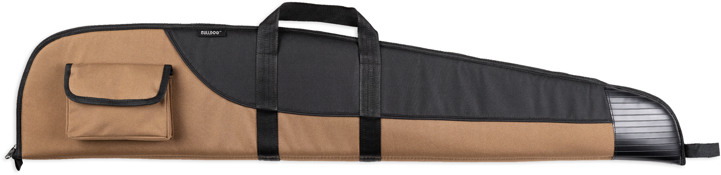 Bulldog BD231 Superior Rifle Case 44" Tan w/Black Panels Water-Resistant Nylon