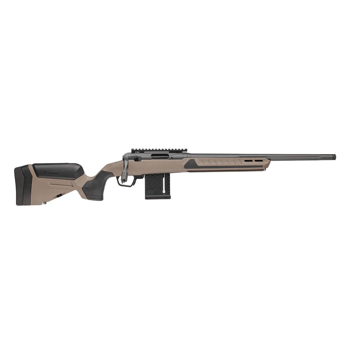 Savage Arms 110 RF Core Tactical Rifle .22 LR 10rd Magazine 20'' Threaded Barrel Coyote Tan Stock