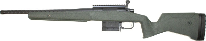 GLFA SUB-1 BOLT ACTION 308 WIN 18" SS FLUTED SS/GREEN BLACK