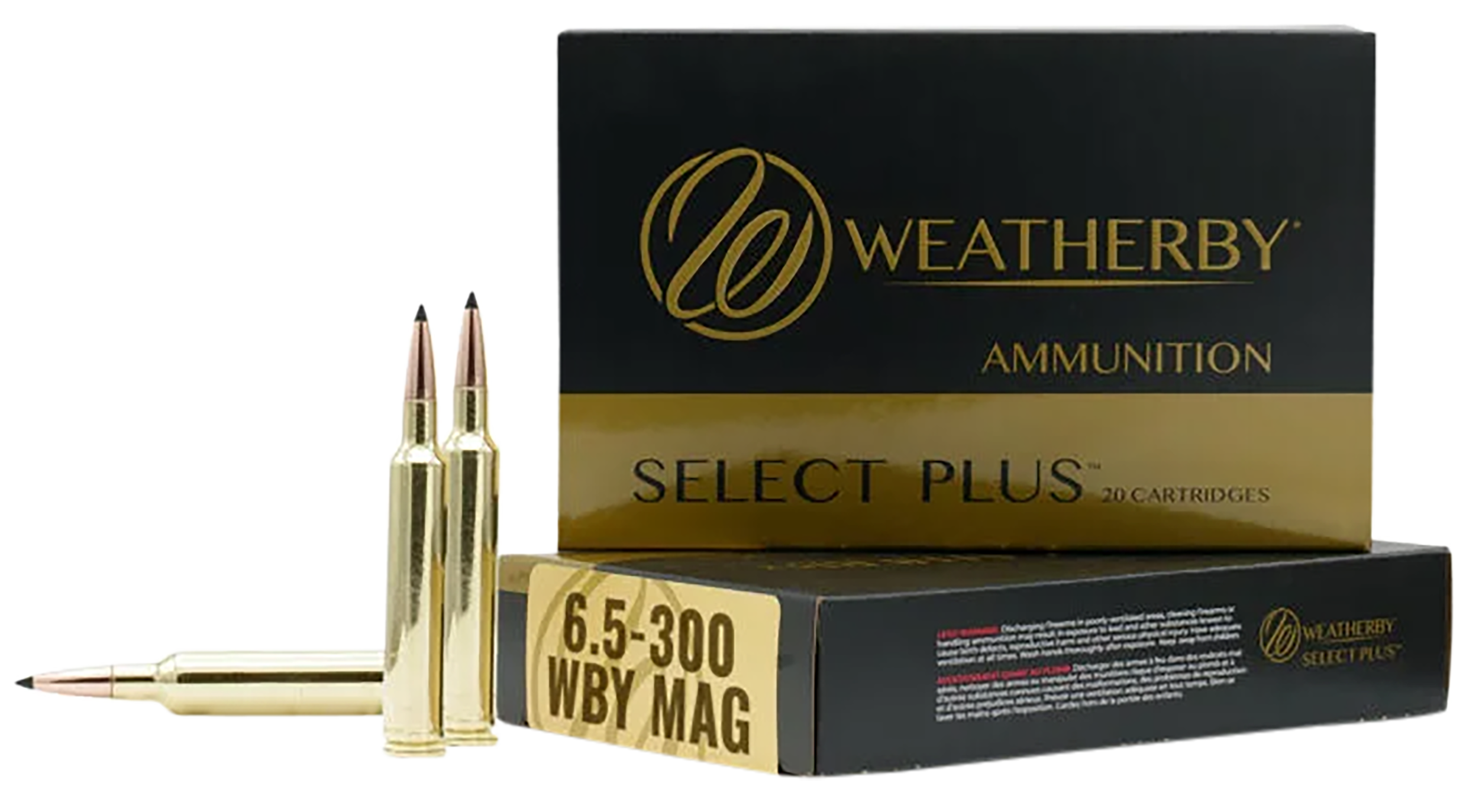 Weatherby R653156EH Select Plus 6.5x300WthbyMag 156gr Berger Extreme Outer Limits Elite 20 Per Box/10 Case