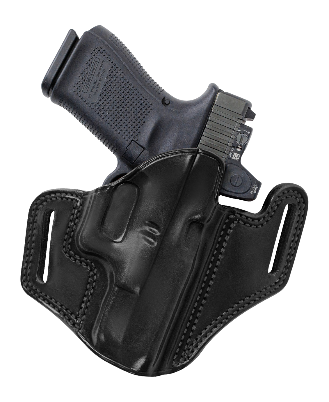 Galco Combat Master 2.0 Belt Holster for Glock 48 Leather