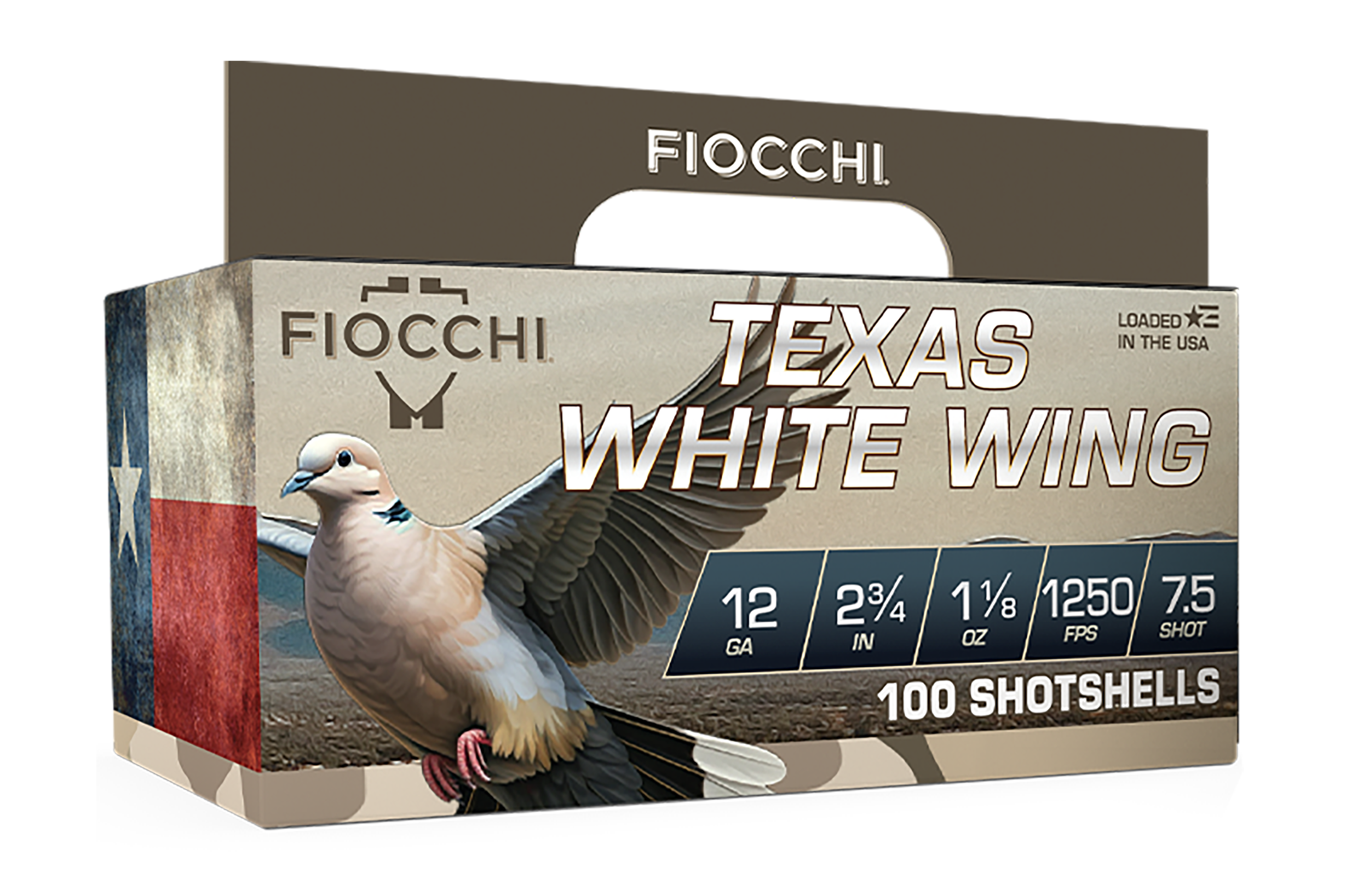 Fiocchi 12TWW187   12Gauge 2.75" 1 1/8oz 100 Per Box/2 Case
