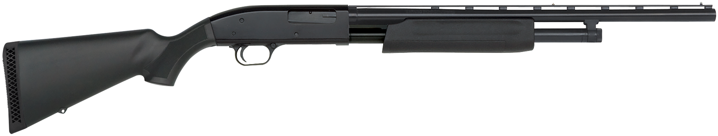 Maverick Arms 32202 88 All Purpose Youth 20 Gauge Pump 3" 5+1 22" Blued Vent Rib Barrel, Blued Steel Receiver, Fixed Black Synthetic Stock