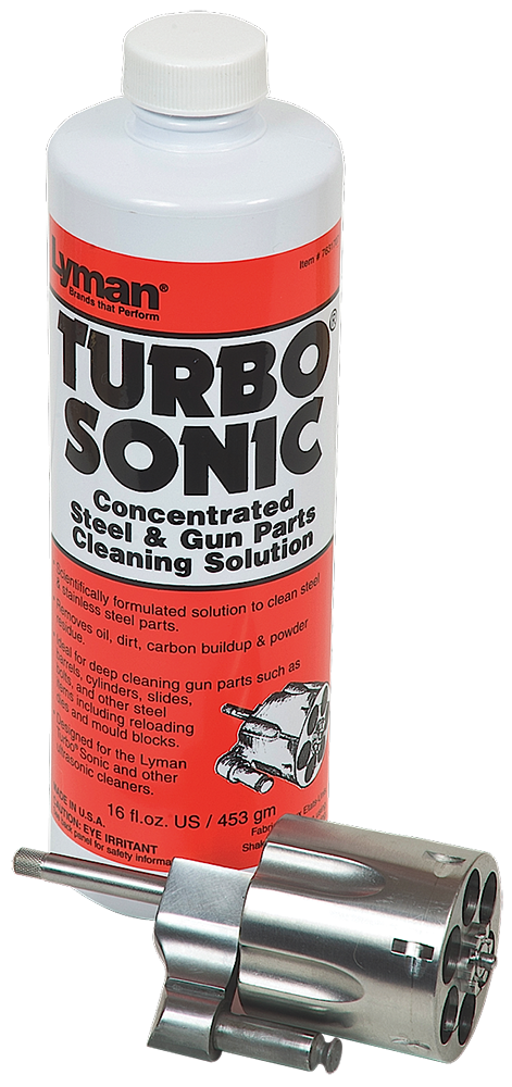 Lyman 7631707 Turbo Sonic Gun Parts Cleaning Solution Against Grease, Dust, Oil 16 oz Bottle