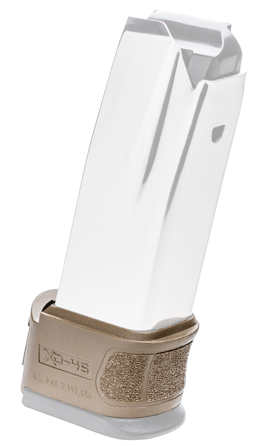 Springfield Armory XDG5007FDE Mag Sleeve made of Polymer with Flat Dark Earth Finish & 1 Piece Design for 45 ACP Springfield XD Mod.2 Magazines