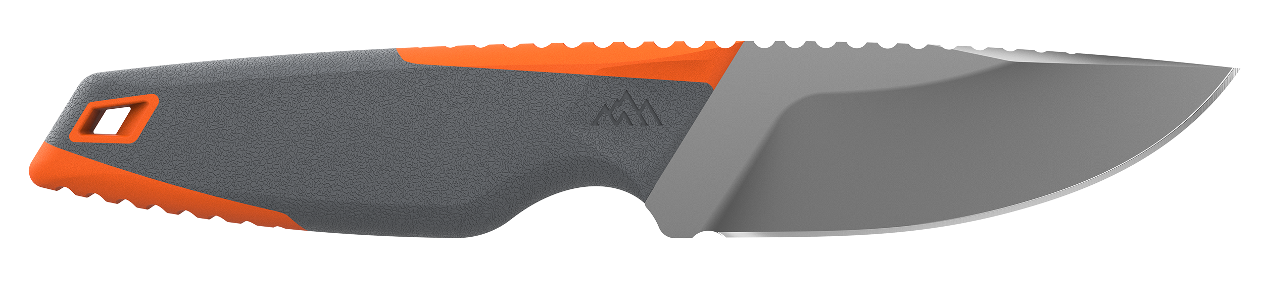 Outdoor Edge VNTXDPC Vantex  4" Drop Point Plain 7Cr17MoV SS Blade Glass-Filled Nylon Handle