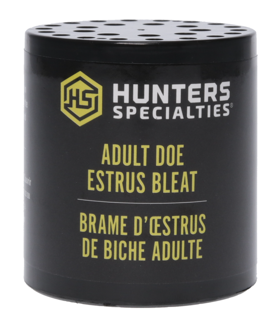 Hunters Specialties 00167 Adult Doe Estrus  Can Call Doe Sounds Attracts Deer Black