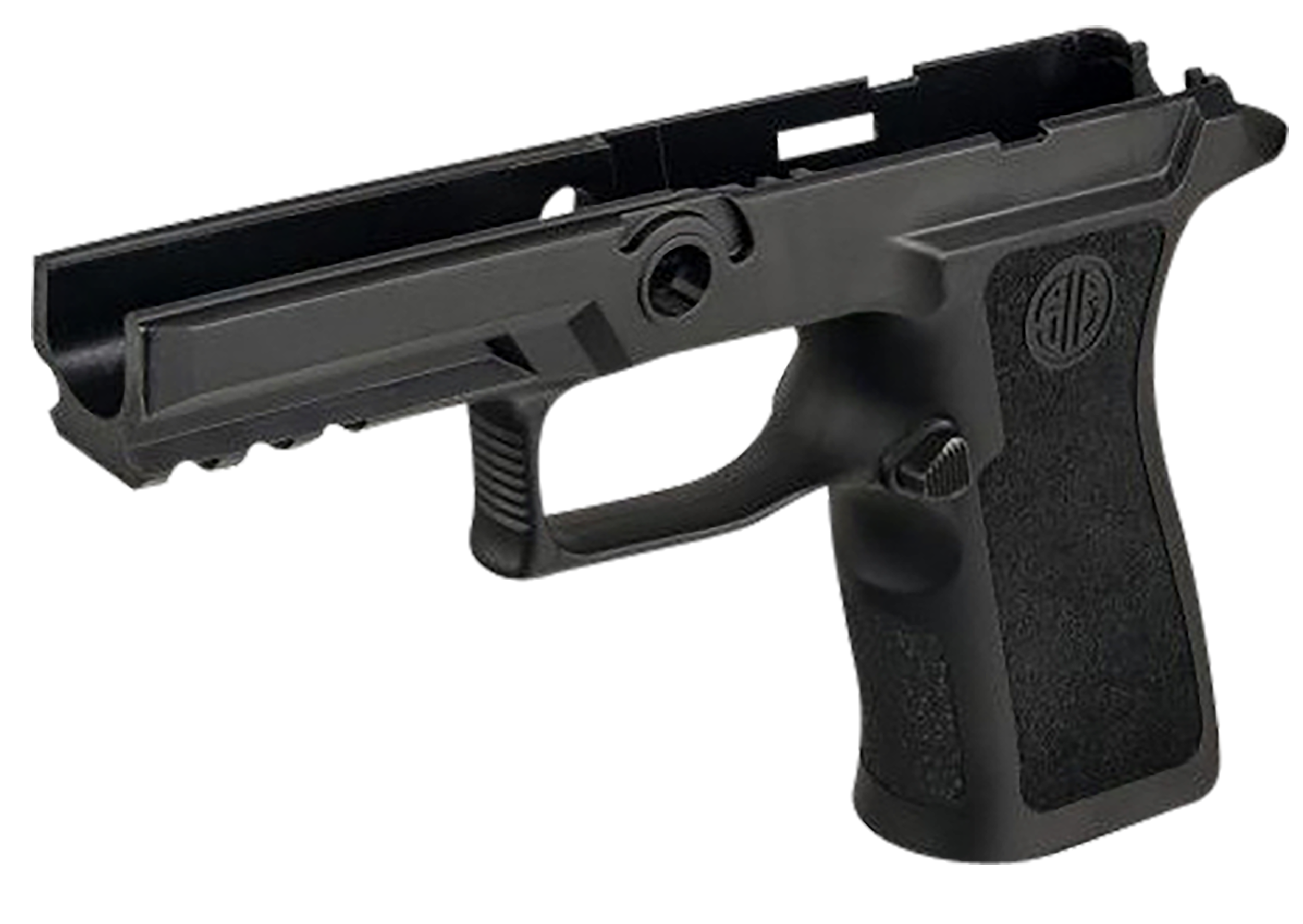 Sig Sauer GRIPMODXCA943LGBLK P320 Grip Module X-Series Carry (Large Size Module), 9mm Luger/40 S&W/357 Sig, Black Polymer, Fits Sig P320 (3.90" & 4.70")