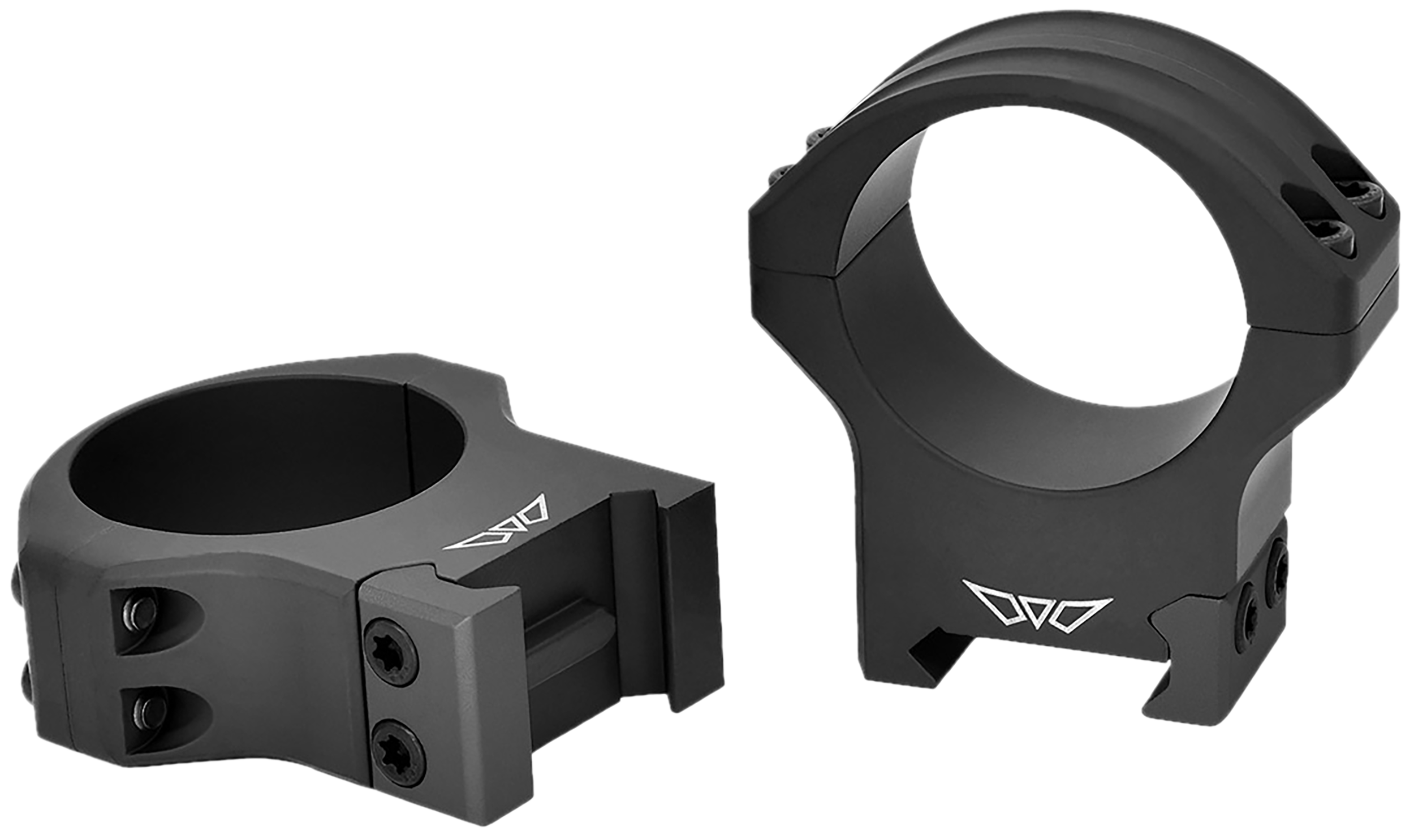 Warne 522M Maxima Horizontal Rings Matte Black Steel 34mm Tube Picatinny/Weaver