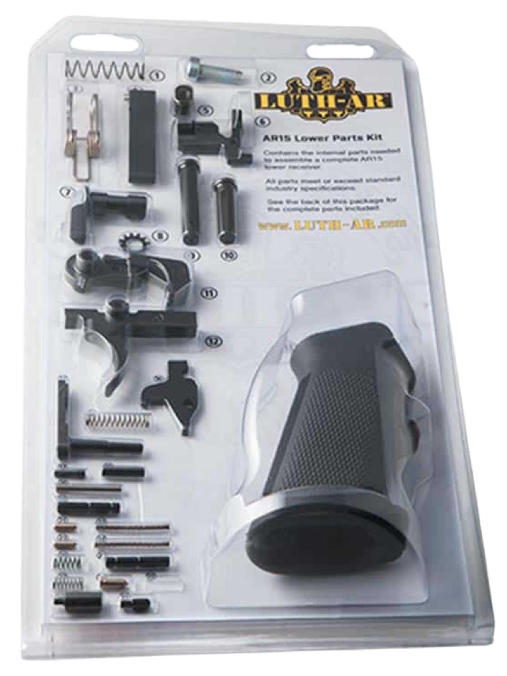 Luth-ar LRPK-308 Lower Parts Kit Complete AR Platform 308 Cal