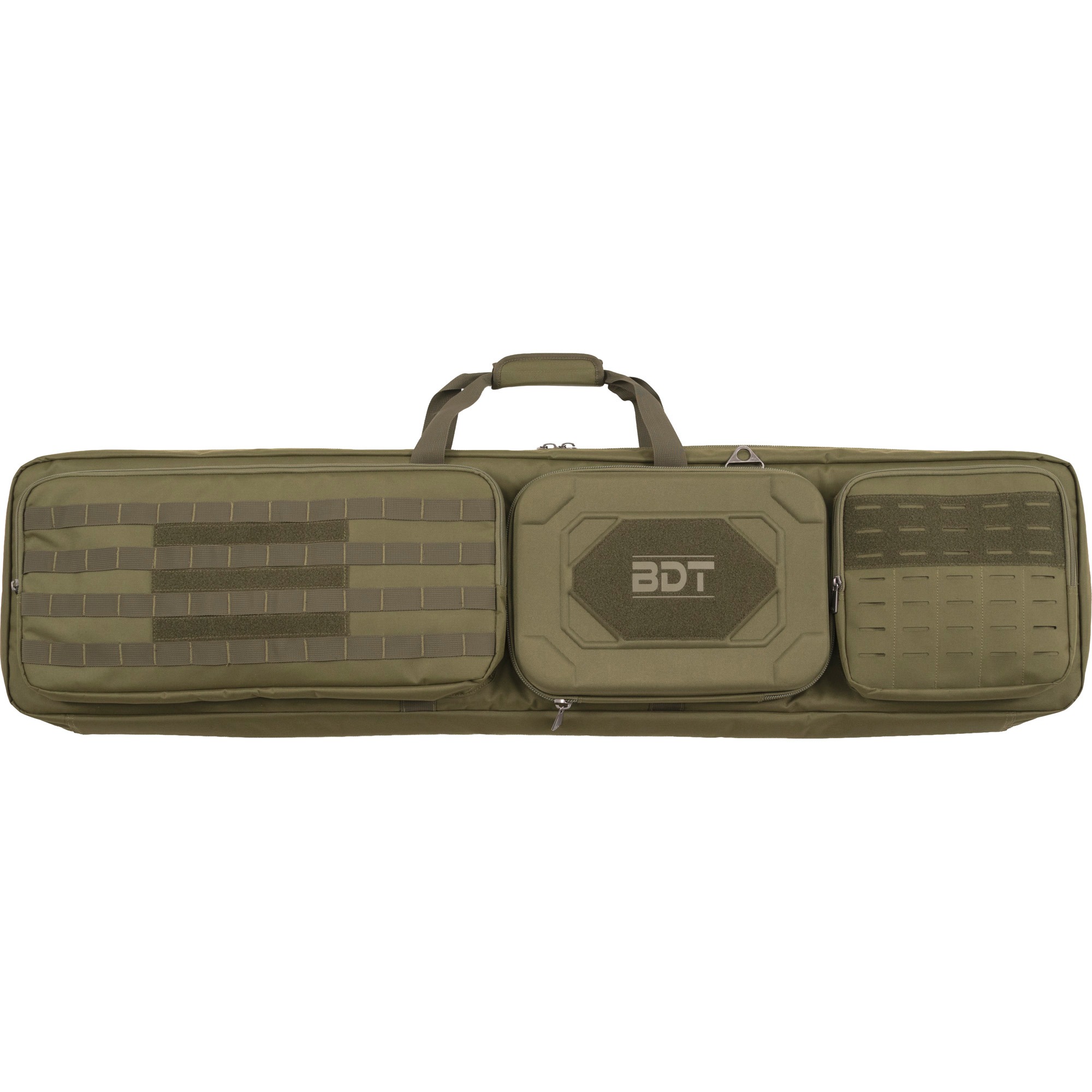 BULLDOG DBL SUPRSSR RFL BAG 48" GRN