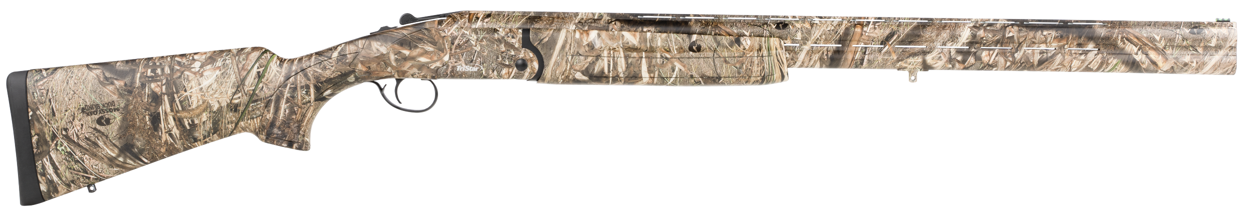 TriStar 35222 Hunter Mag II  12 Gauge 3.5" 2rd 28" Vent Rib Barrel, Overall Mossy Oak Duck Blind, Includes 5 MobilChoke