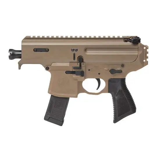 dSIG SAUER MPX COPPERHEAD 9MM PSTL 3.5" FDE NO BRACE