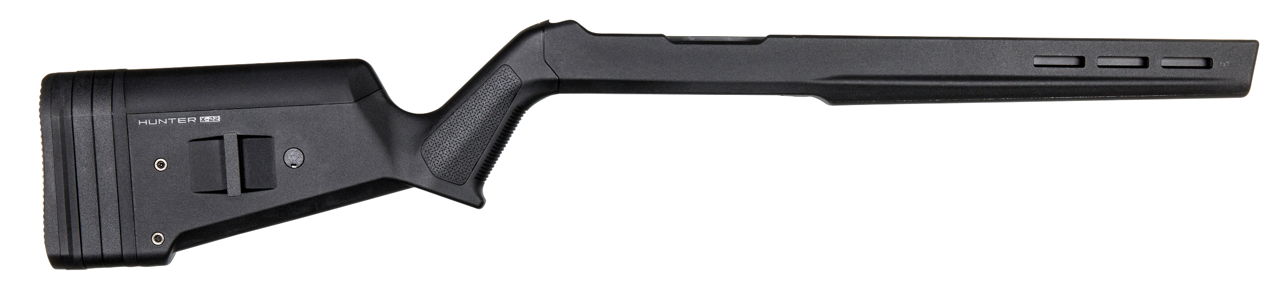 Magpul MAG548-BLK Hunter X-22 Stock Fixed Adjustable Comb Black Synthetic for Ruger 10/22