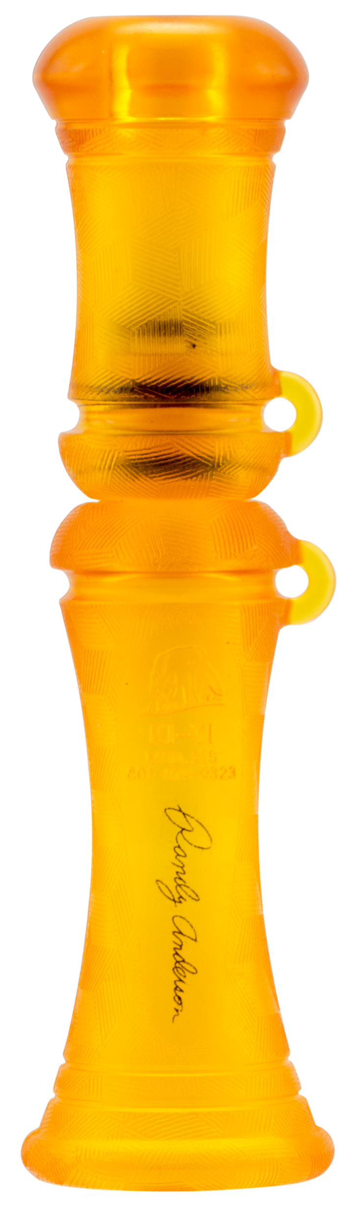Primos 315 KI-YI Open Call Dog Sounds Attracts Predators Orange Plastic