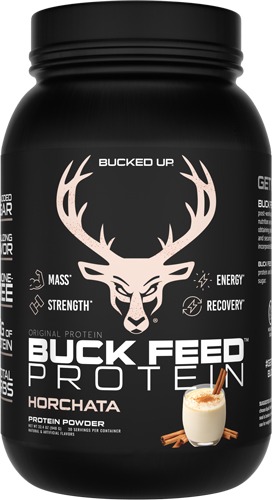 BUCKED UP BUCK FEED ORIGINAL PROTEIN HORCHATA 30 SERVINGS