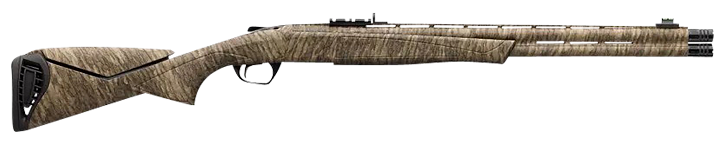 Browning 018728306 Cynergy Ultimate Turkey 12 Gauge 3.5" 2rd 24", Mossy Oak Bottomland, Synthetic Stock with Adjustable Comb, Fiber Optic Sight, Optic Mount, 5 Chokes Included