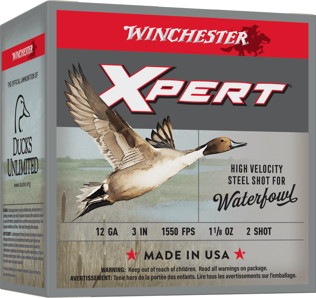 Winchester Ammo WEX1232 Super X Xpert High Velocity 12Gauge 3" 1 1/8oz 2Shot 25 Per Box/10 Case