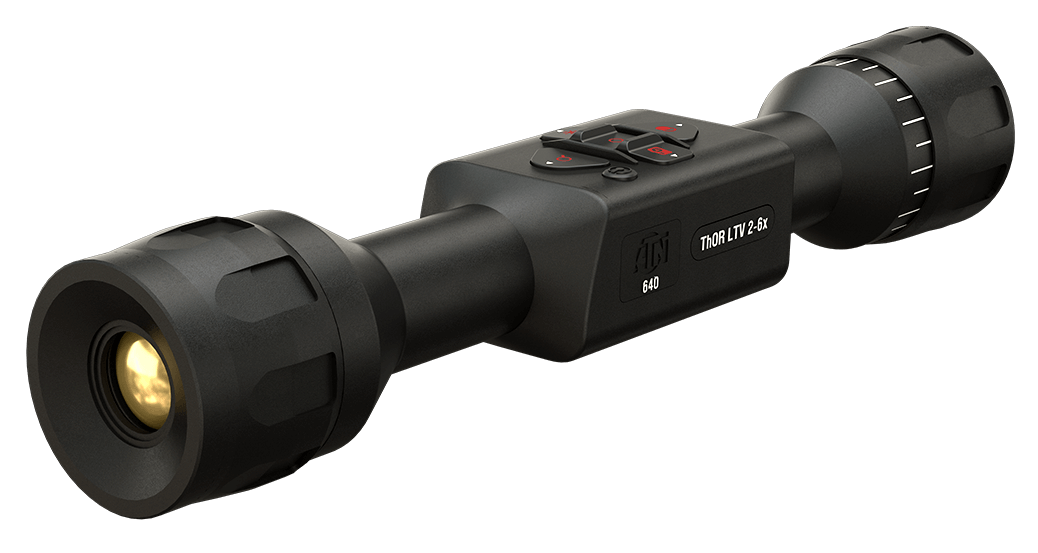 ATN TIWSTLTV625X Thor LTV  Thermal Rifle Scope Black 2-6x25mm Illuminated Multi Reticle 640x480 Resolution