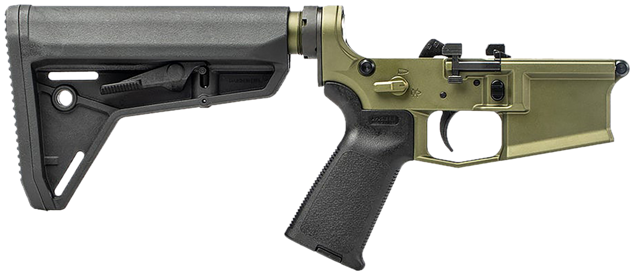 Aero Precision APAR600195 Complete Lower Receiver M4E1 223/5.56 Compatible w/ M4E1 and AR15 Components and Magazines