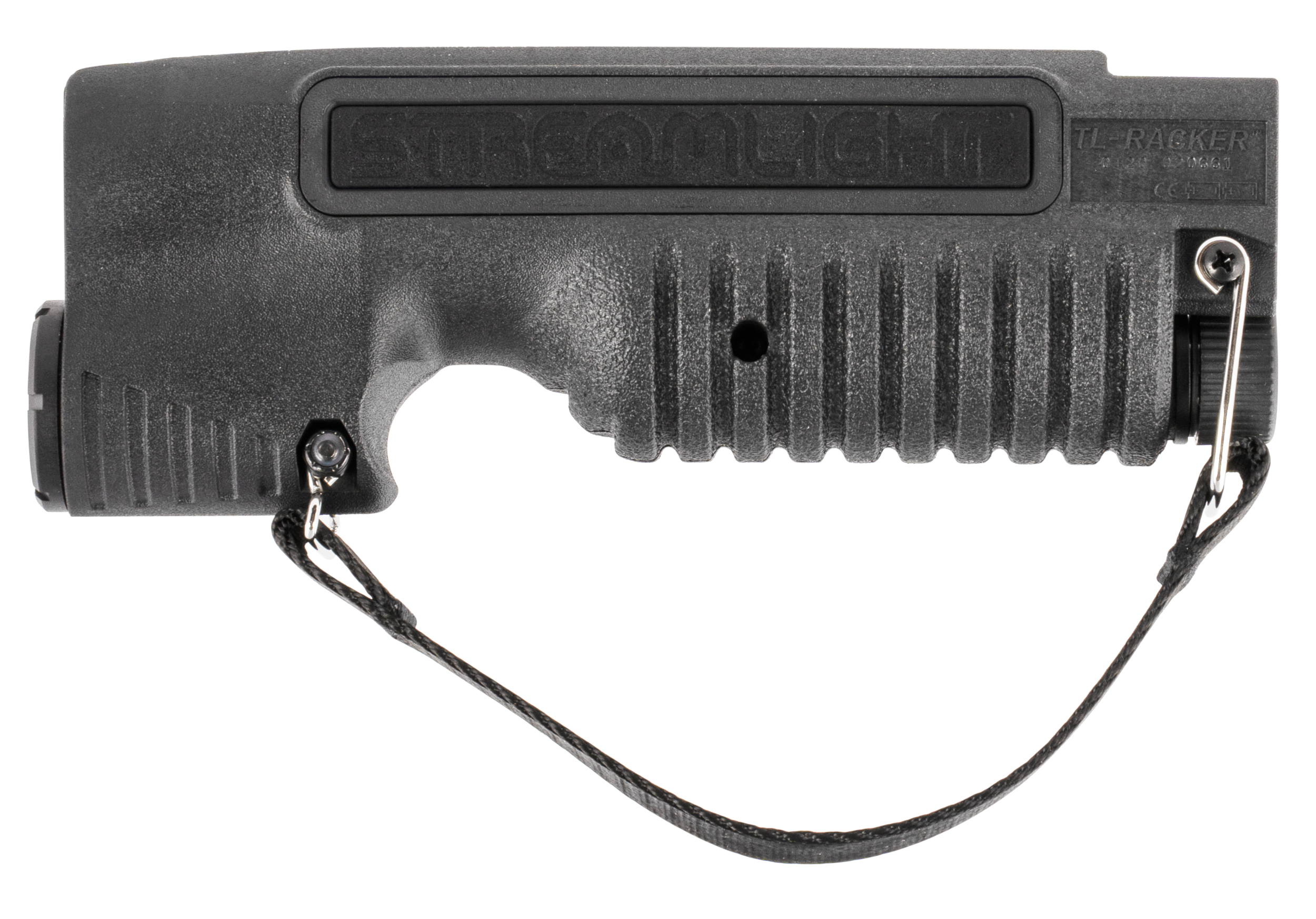 Streamlight 69602 TL-Racker  Matte Black Nylon, Fits Mossberg 590 Shockwave Shotgun, 1,000 Lumens White LED Bulb, 283 Meters Beam
