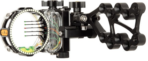 TROPHY RIDGE BOW SIGHT REACT PRO 5-PIN .019 RH BLACK <<