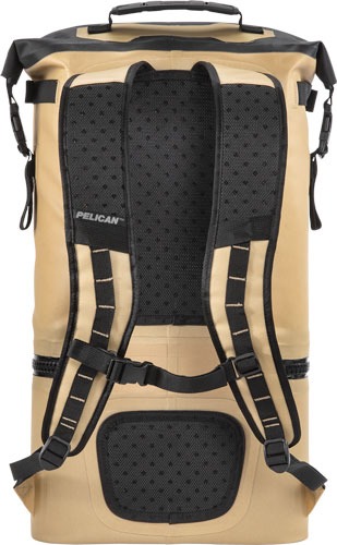 PELICAN SOFT COOLER BACKPACK COMPRESSION MOLDED COYOTE