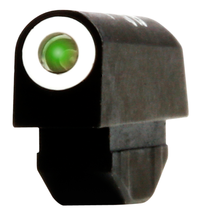 XS Sights RV0001N4 Standard Dot Revolver Front Sight-Smith & Wesson Black | Green Tritium White Outline Front Sight