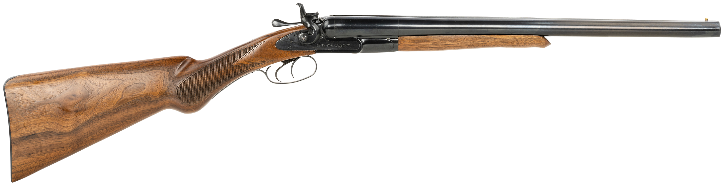 Cimarron CG187820 1878 Coach 12 Gauge Break Open 3" 2rd 20" Blued Steel Barrel, Blued Receiver, Fixed Walnut Stock