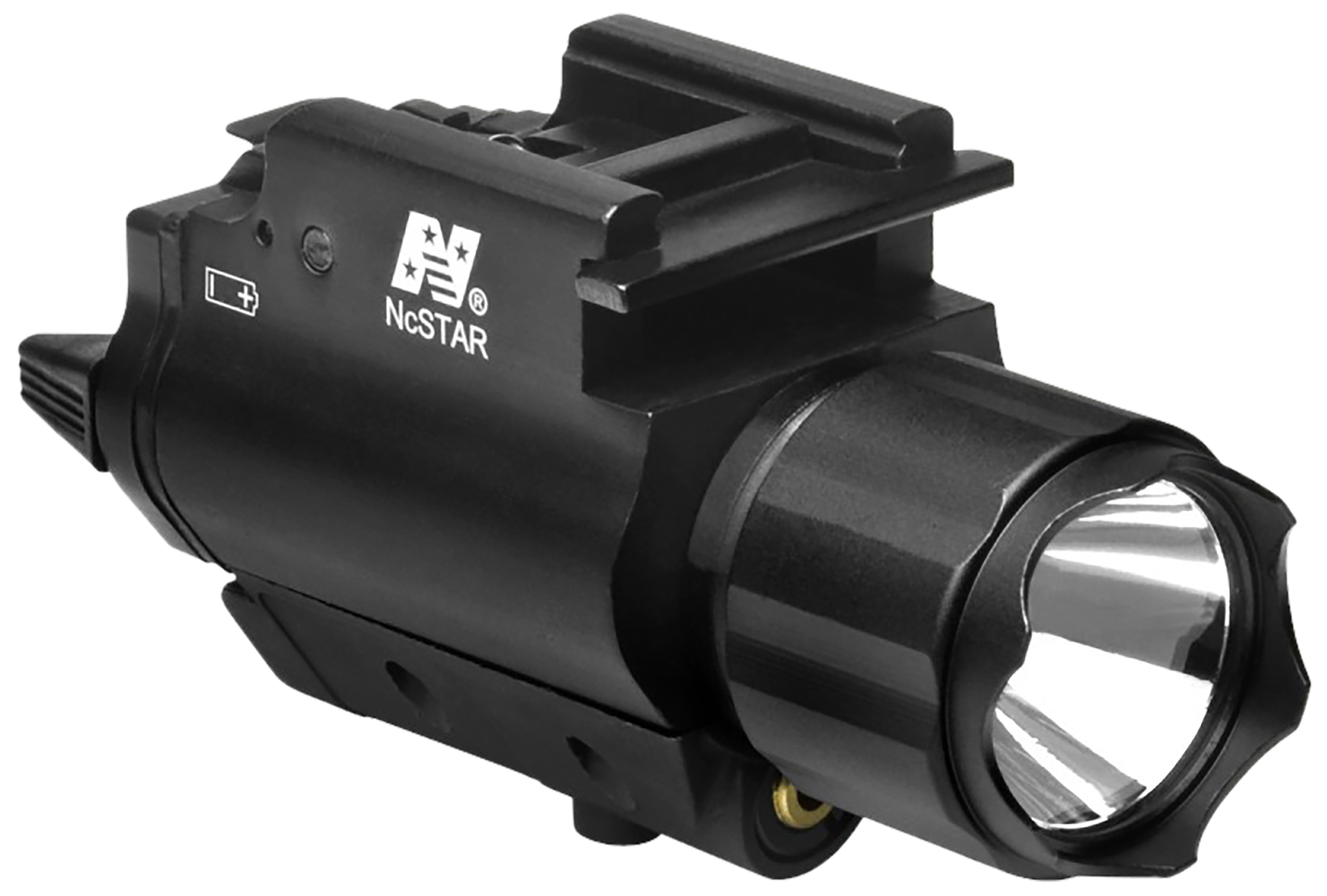 NcStar AQPFLSG Flashlight & Green Laser Black Anodized 200 Lumens White Cree LED